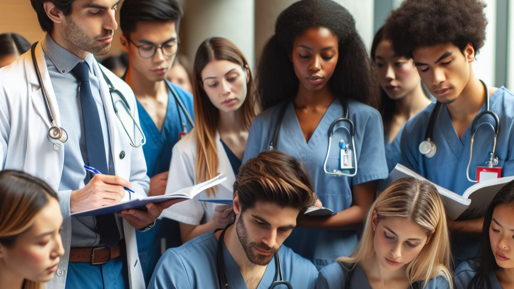 Bild einer Gruppe junger Menschen