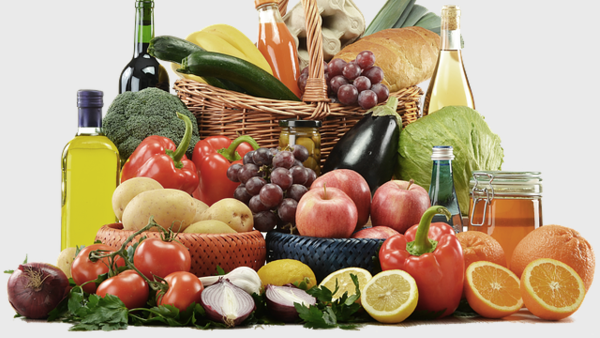 Bild gesunder Nahrungsmittel